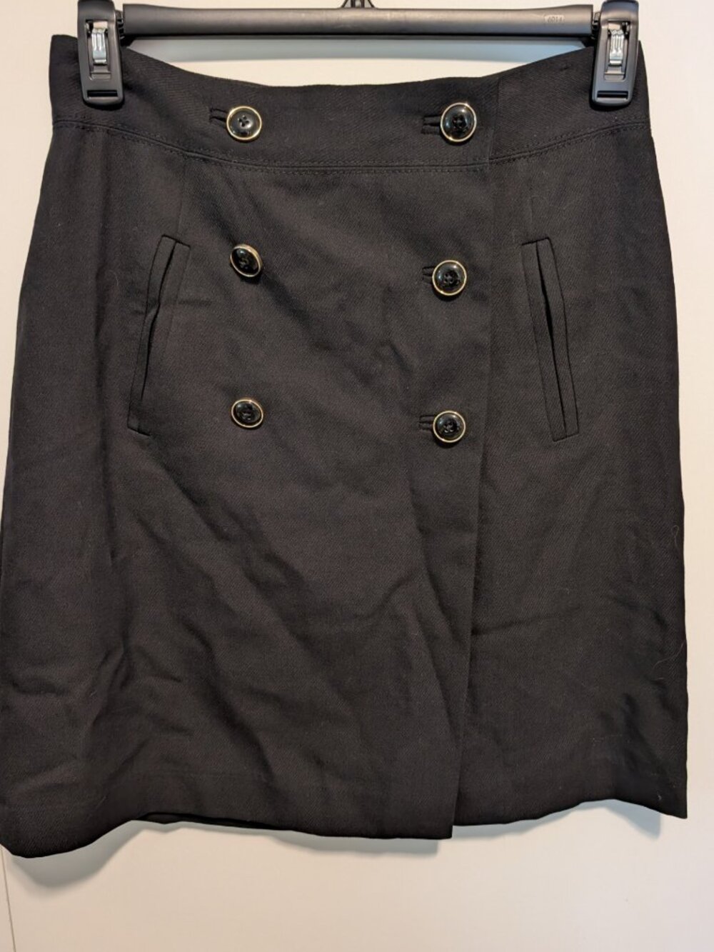 Banana Republic 8P Button Front Skirt